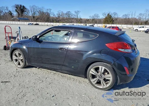 2012 Hyundai Veloster z USA, uszkodzony, nr VIN KMHTC6AD7CU036365